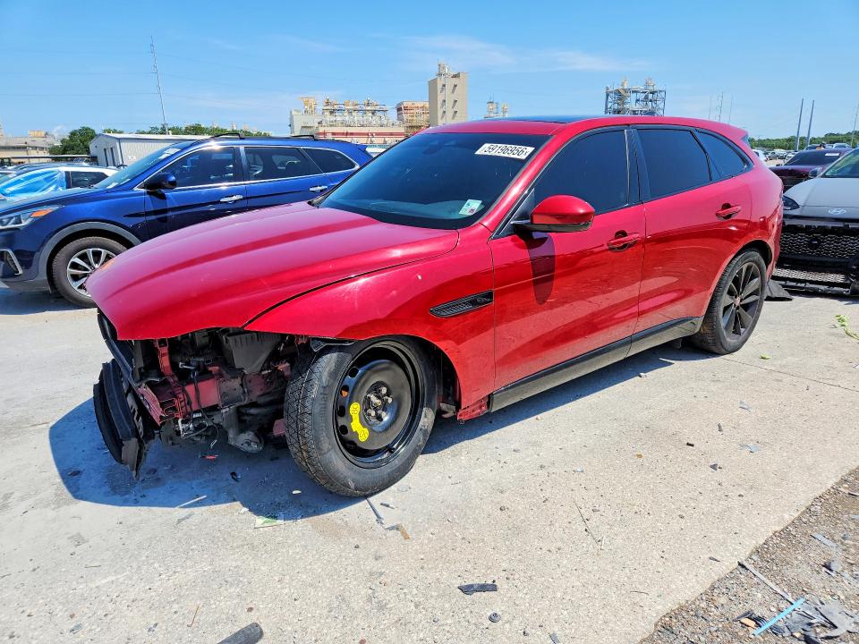 JAGUAR F-PACE 2022 with VIN SADCJ2EX6NA699393 - Photo from auction