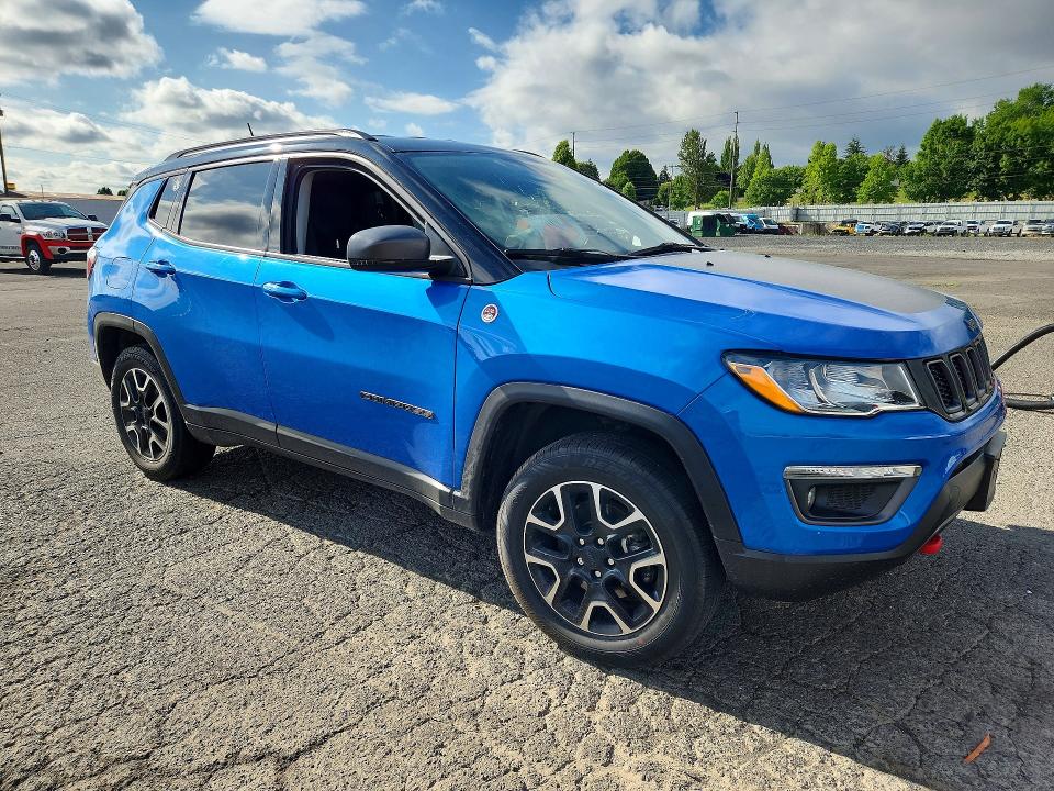 Photo 4 from auction – 2021 JEEP COMPASS with VIN 3C4NJDDB2MT541680