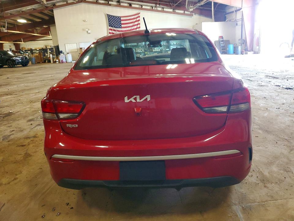 Photo 6 from auction – 2022 KIA RIO with VIN 3KPA24AD6NE478767