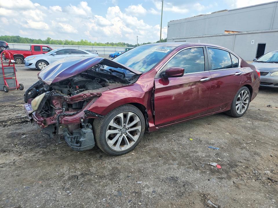 HONDA ACCORD 2013 with VIN 1HGCR2F54DA125330 - Photo from auction
