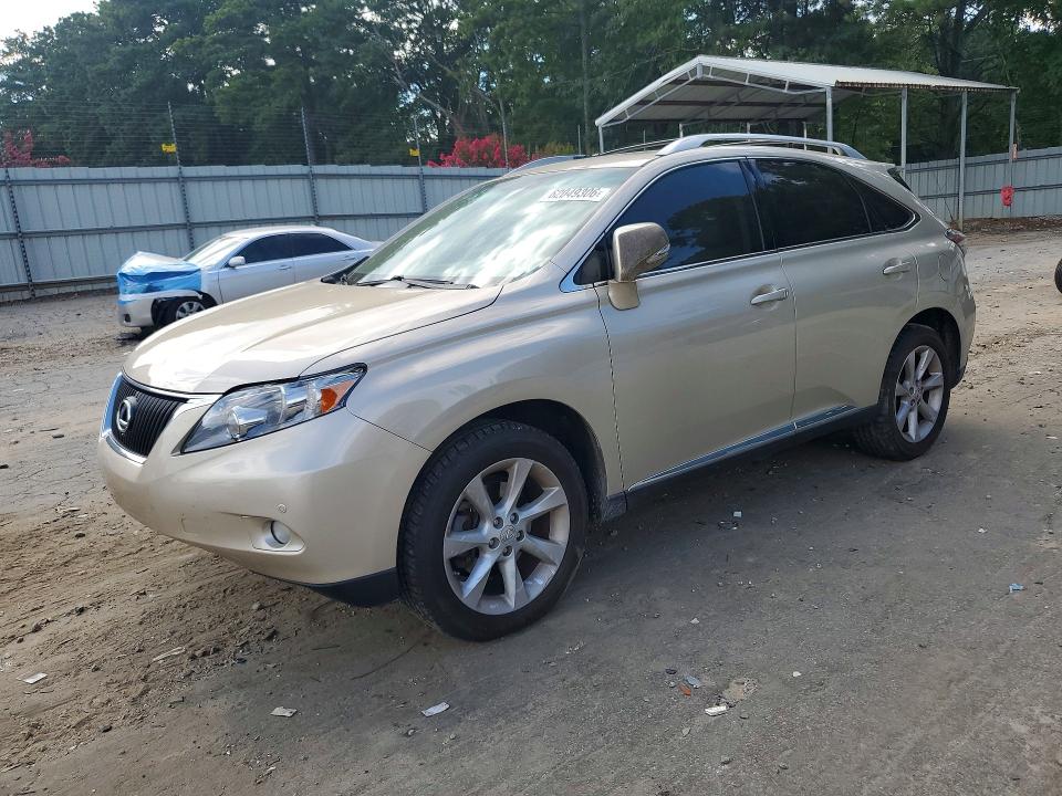 LEXUS RX 2012 with VIN 2T2ZK1BA7CC086295 - Photo from auction
