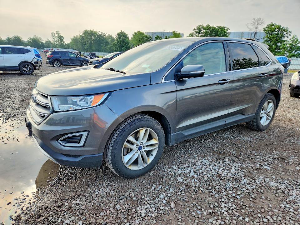 FORD EDGE 2017 with VIN 2FMPK4J92HBB40280 - Photo from auction