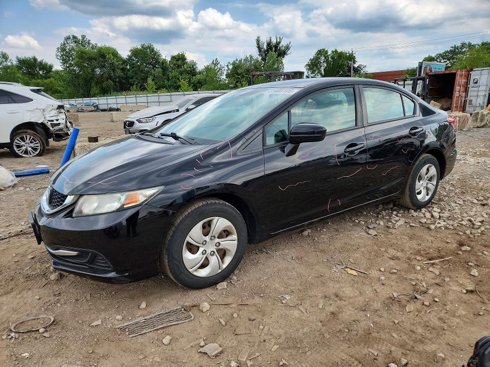 HONDA CIVIC 2015 with VIN 19XFB2F59FE093782 - Photo from auction