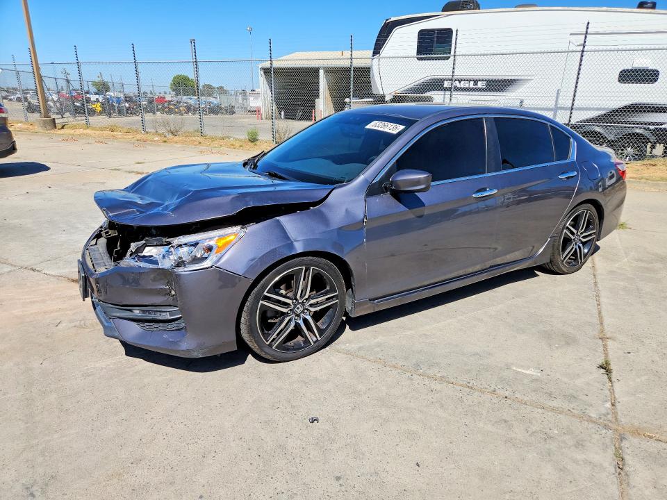 Photo 1 from auction – 2016 HONDA ACCORD with VIN 1HGCR2F55GA160026
