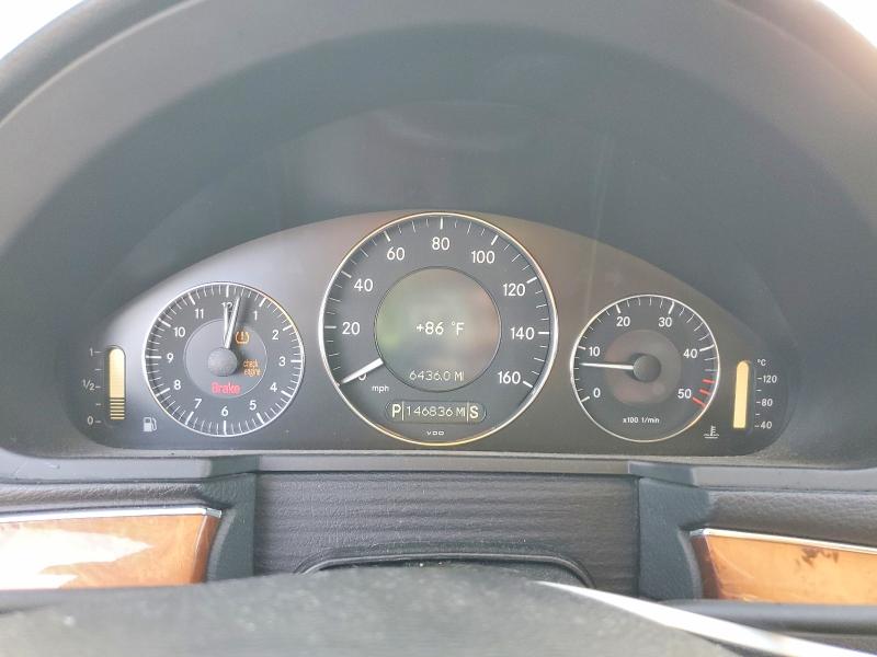 Photo 9 from auction – 2009 MERCEDES-BENZ E with VIN WDBUF22X19B369715