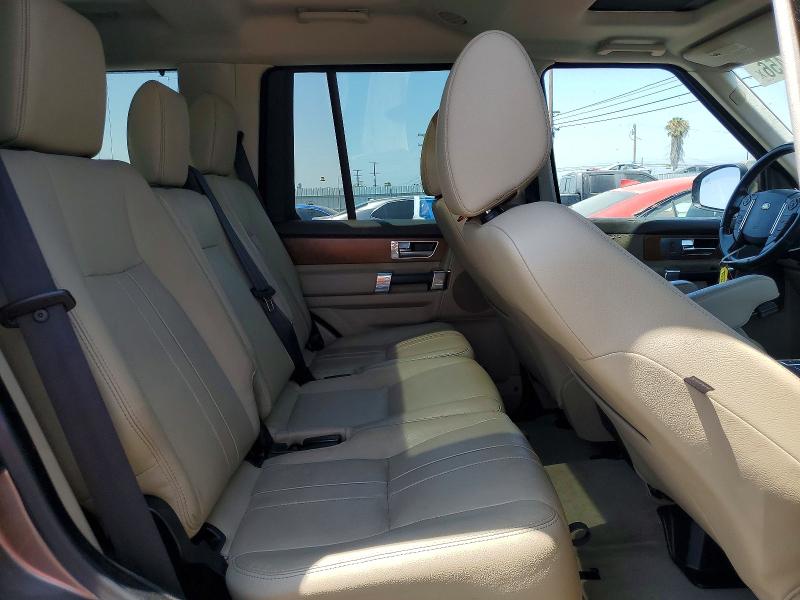 Photo 10 from auction – 2016 LAND ROVER LR4 with VIN SALAG2V62GA790939