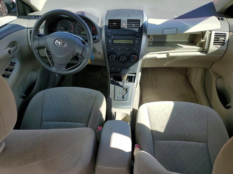 Photo 8 from auction – 2009 TOYOTA COROLLA with VIN JTDBL40E299026966