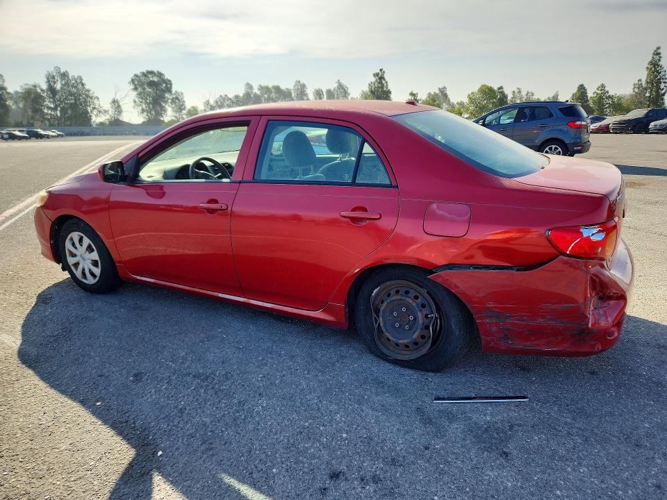 Photo 2 from auction – 2009 TOYOTA COROLLA with VIN JTDBL40E59J004605