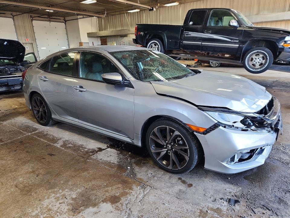 Photo 4 from auction – 2021 HONDA CIVIC with VIN 19XFC2F89ME002918