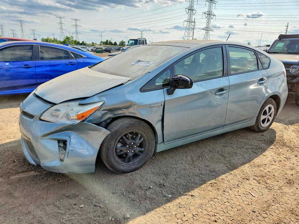 TOYOTA PRIUS 2013 with VIN JTDKN3DU9D5651967 - Photo from auction
