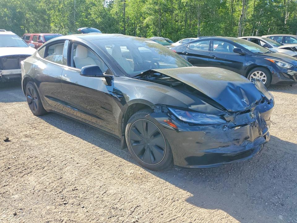 Photo 4 from auction – 2025 TESLA MODEL 3 with VIN 5YJ3E1EB3SF900782