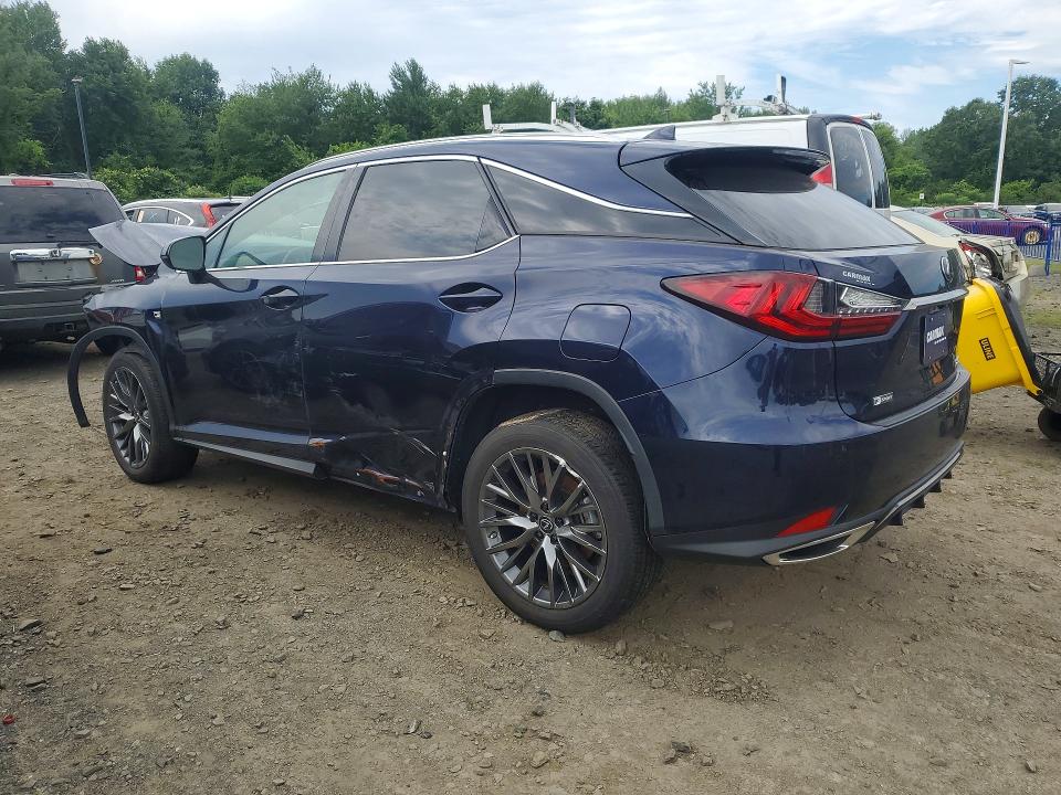 Photo 2 from auction – 2022 LEXUS RX with VIN 2T2SZMDA4NC338941