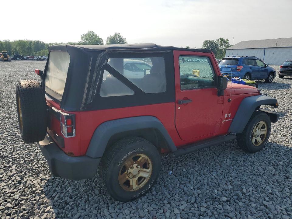 Photo 3 from auction – 2008 JEEP WRANGLER with VIN 1J4FA241X8L556553
