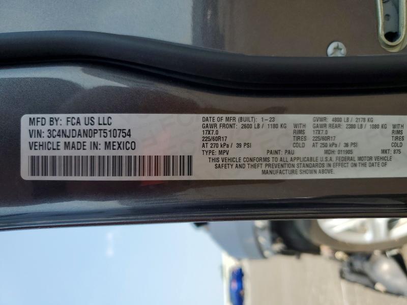 Foto 14 de la subasta – 2023 JEEP COMPASS con VIN 3C4NJDAN0PT510754
