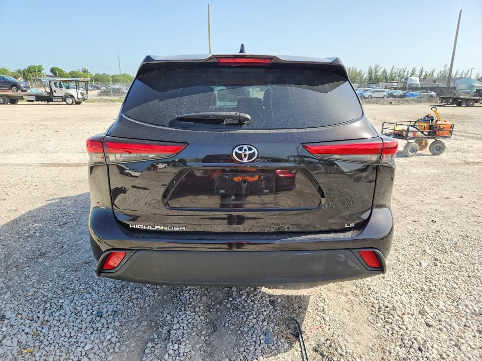 Photo 6 from auction – 2021 TOYOTA HIGHLANDER with VIN 5TDZZRAH8MS054154