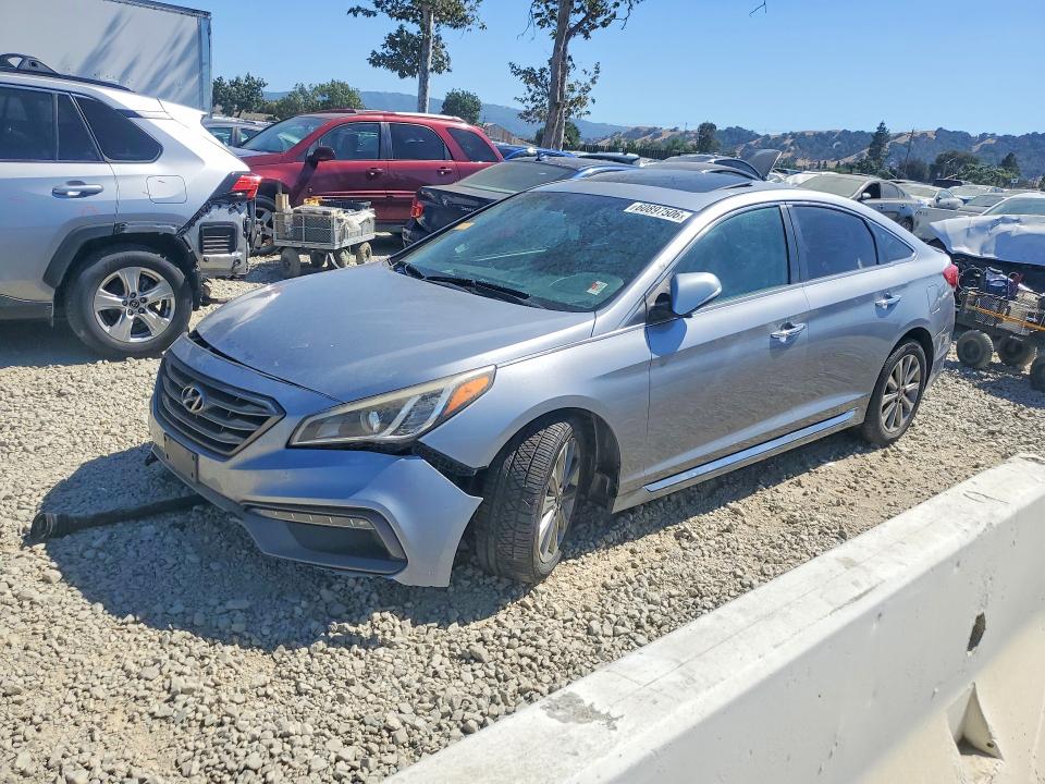 Photo 1 from auction – 2017 HYUNDAI SONATA with VIN 5NPE34AF4HH456069