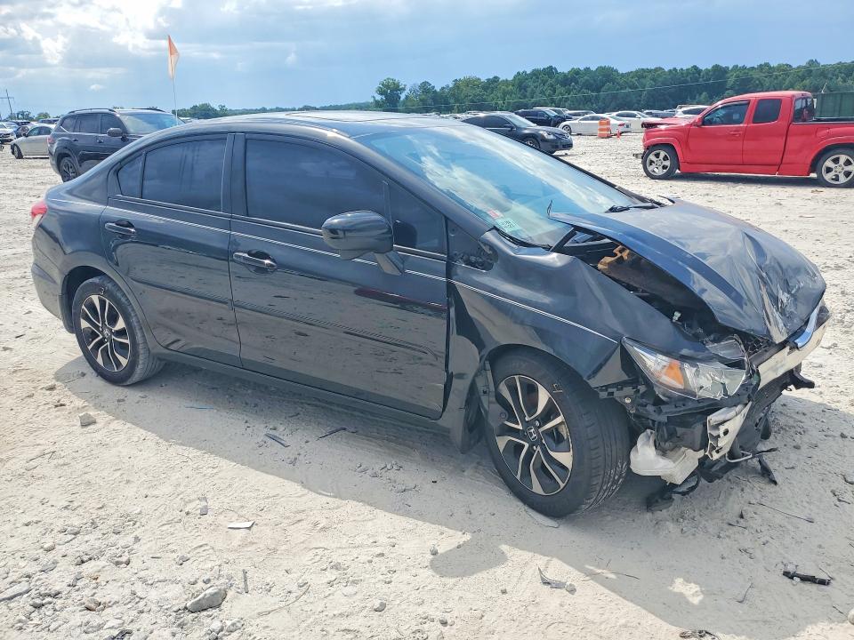 Photo 4 from auction – 2015 HONDA CIVIC with VIN 19XFB2F85FE017020