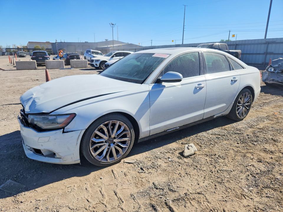 AUDI A6 2013 with VIN WAUGFAFC6DN033367 - Photo from auction