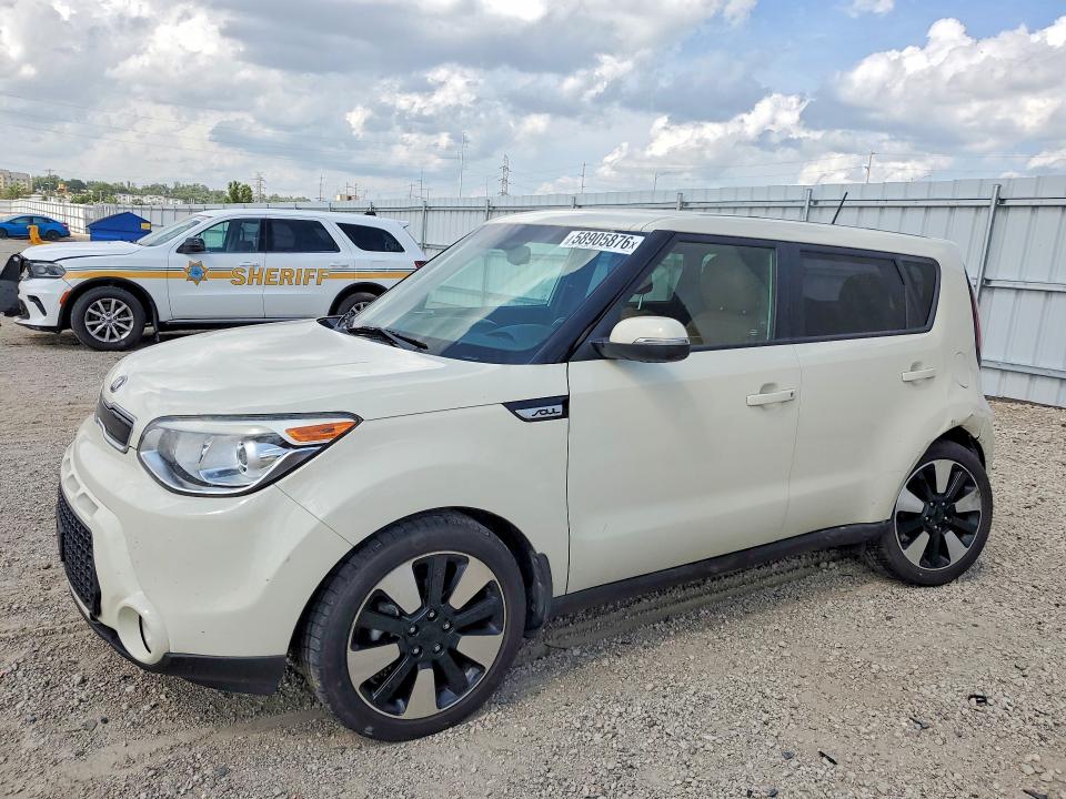 KIA SOUL 2015 with VIN KNDJX3A59F7200919 - Photo from auction