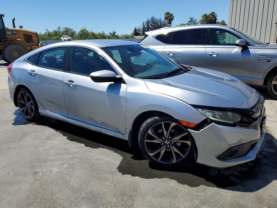 Photo 4 from auction – 2020 HONDA CIVIC with VIN 2HGFC2F83LH536520