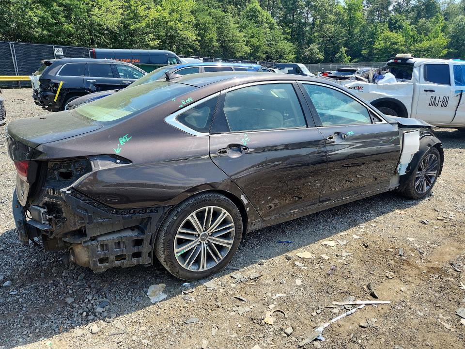 Photo 3 from auction – 2018 GENESIS G80 with VIN KMHGN4JE6JU248440