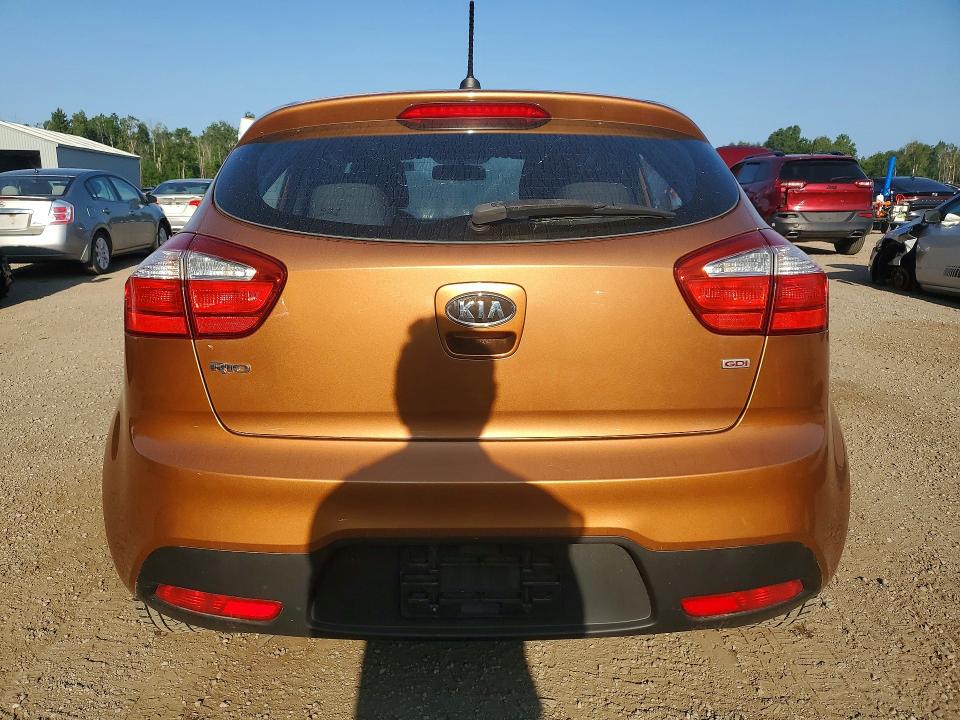 Photo 6 from auction – 2012 KIA RIO with VIN KNADM5A35C6756031