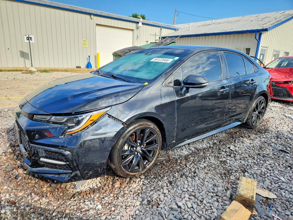 TOYOTA COROLLA 2021 with VIN 5YFS4MCE1MP067519 - Photo from auction
