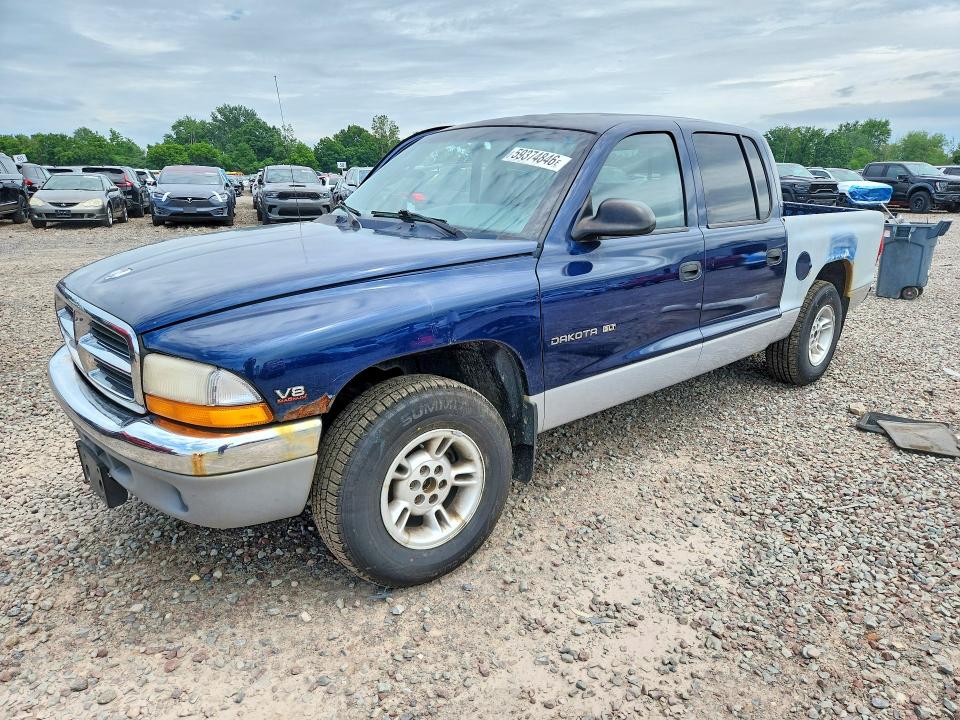DODGE DAKOTA 2000 with VIN 1B7GL2AN4YS718128 - Photo from auction