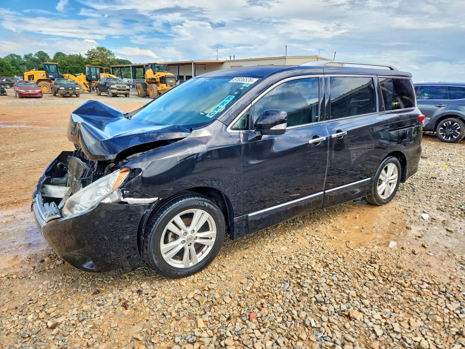 NISSAN QUEST 2015 with VIN JN8AE2KP0F9130820 - Photo from auction