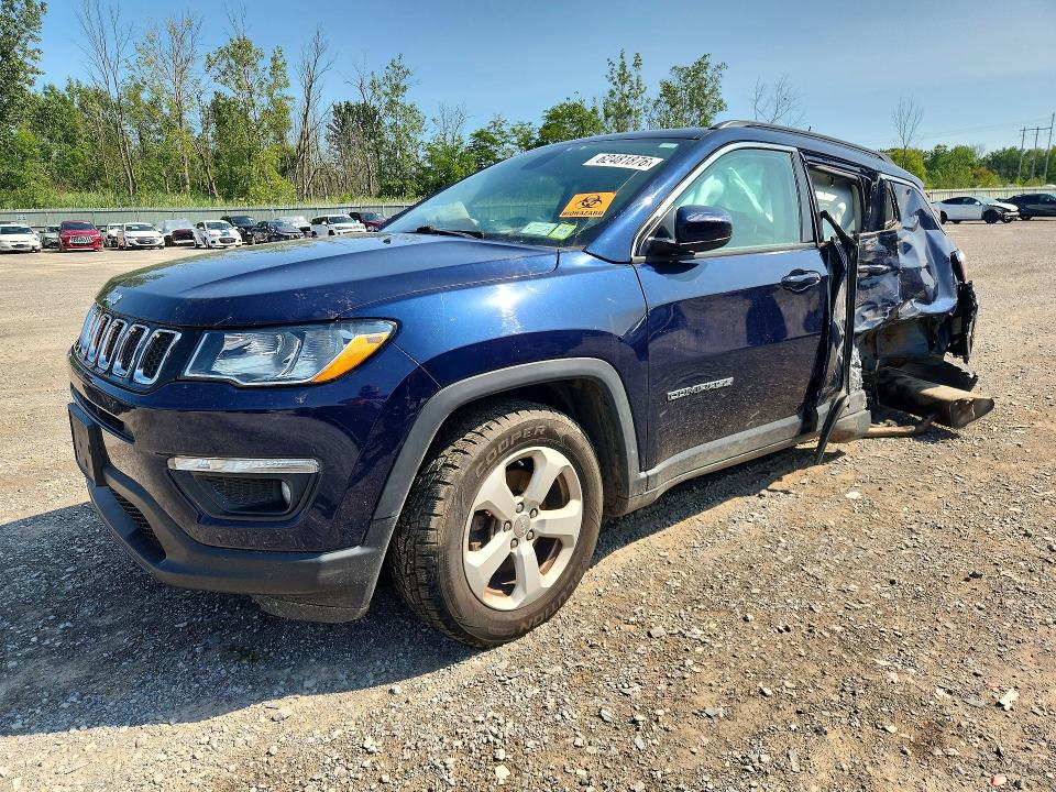 JEEP COMPASS 2019 with VIN 3C4NJDBB5KT628943 - Photo from auction