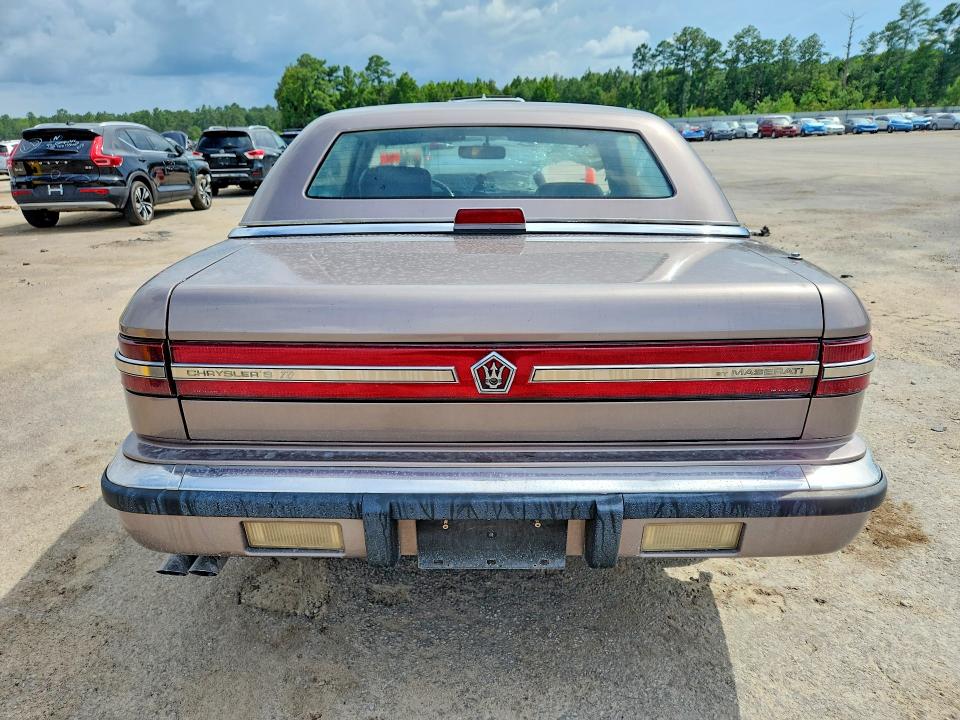 Photo 6 from auction – 1990 CHRYSLER TC with VIN ZC2FS1208LB206287