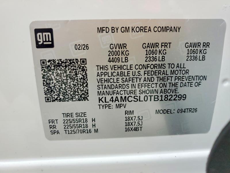 Photo 14 from auction – 2026 BUICK ENCORE GX with VIN KL4AMCSL0TB182299