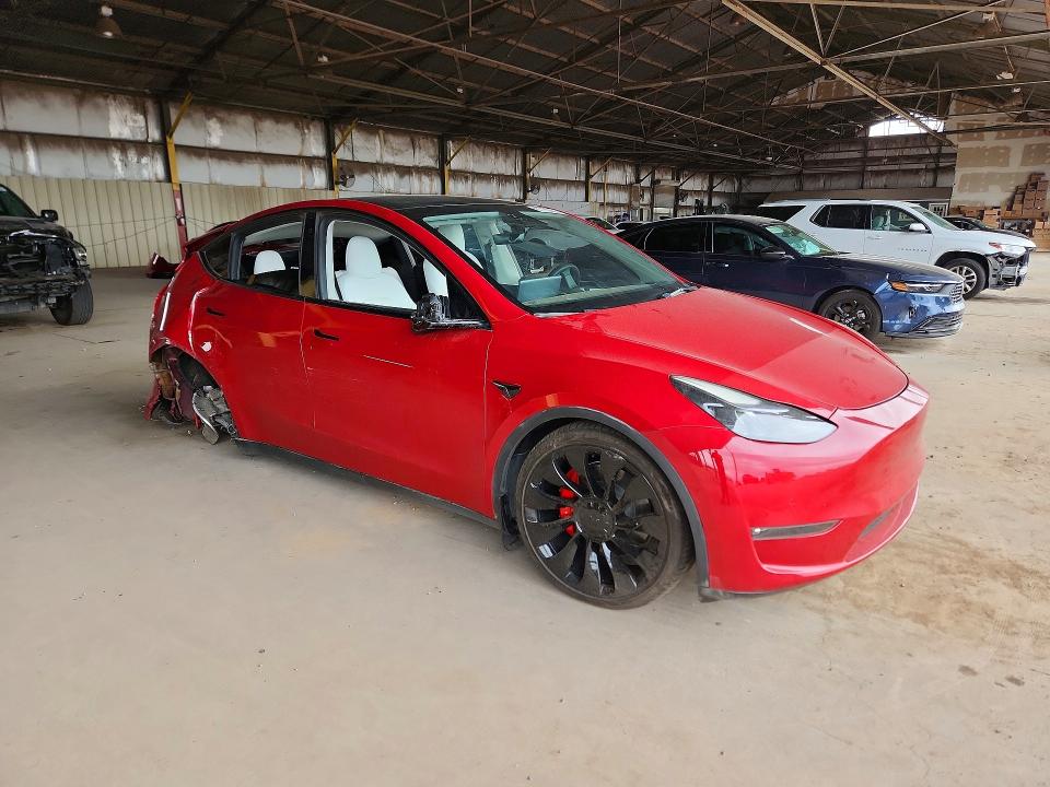 Photo 4 from auction – 2022 TESLA MODEL Y with VIN 7SAYGDEF3NF558018