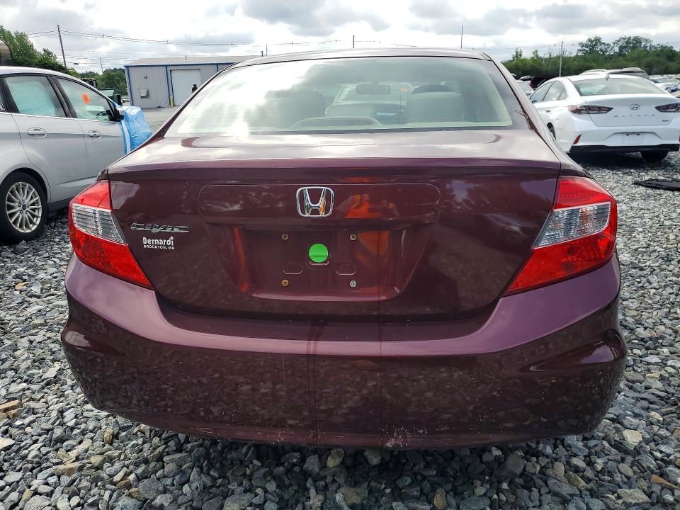 Photo 6 from auction – 2012 HONDA CIVIC with VIN JHMFB2F85CS003271