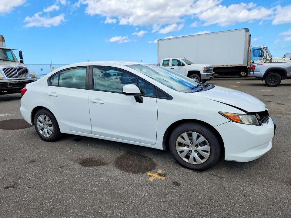 Photo 4 from auction – 2012 HONDA CIVIC with VIN 2HGFB2F5XCH311861