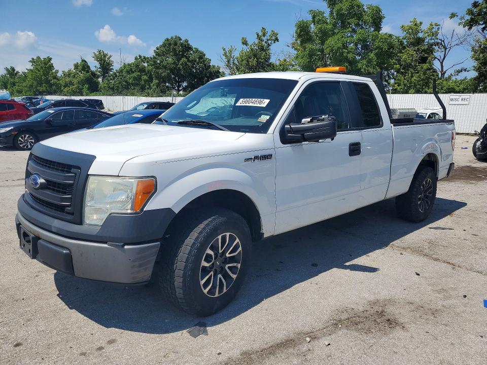 FORD F150 2014 with VIN 1FTEX1CM2EFA44477 - Photo from auction