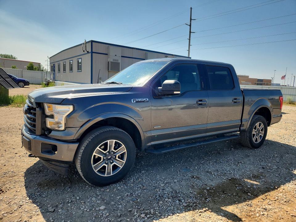 FORD F150 2017 with VIN 1FTEW1EPXHFC90112 - Photo from auction