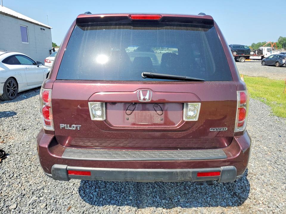 Photo 6 from auction – 2007 HONDA PILOT with VIN 2HKYF18667H526081