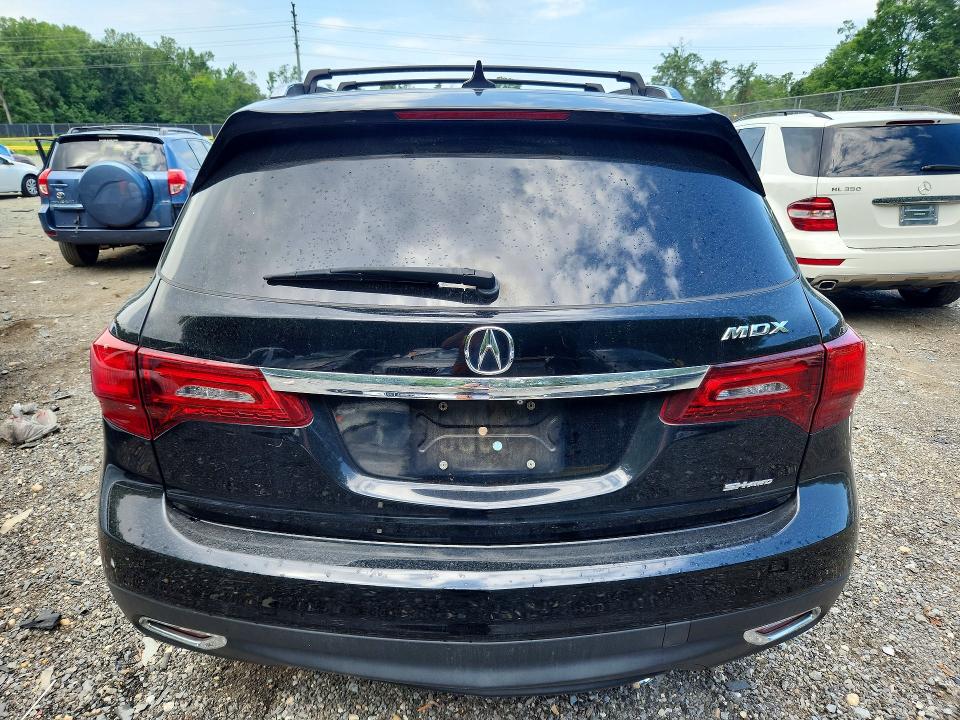 Photo 6 from auction – 2014 ACURA MDX with VIN 5FRYD4H45EB030883