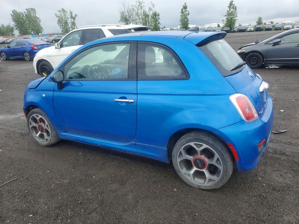 Photo 2 from auction – 2016 FIAT 500 with VIN 3C3CFFBR2GT205363