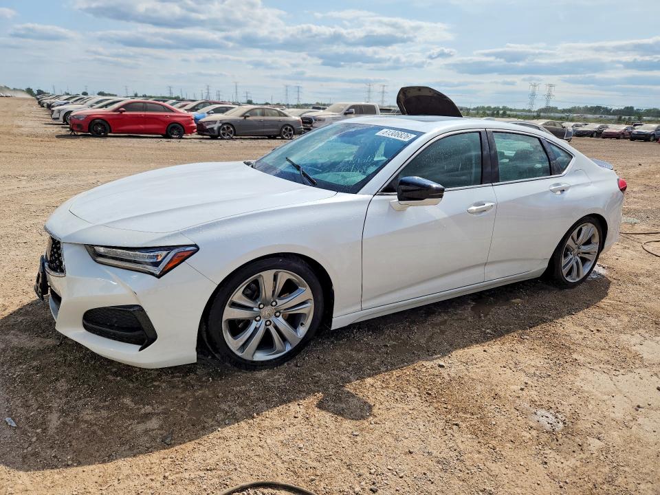 ACURA TLX 2021 with VIN 19UUB6F49MA011346 - Photo from auction