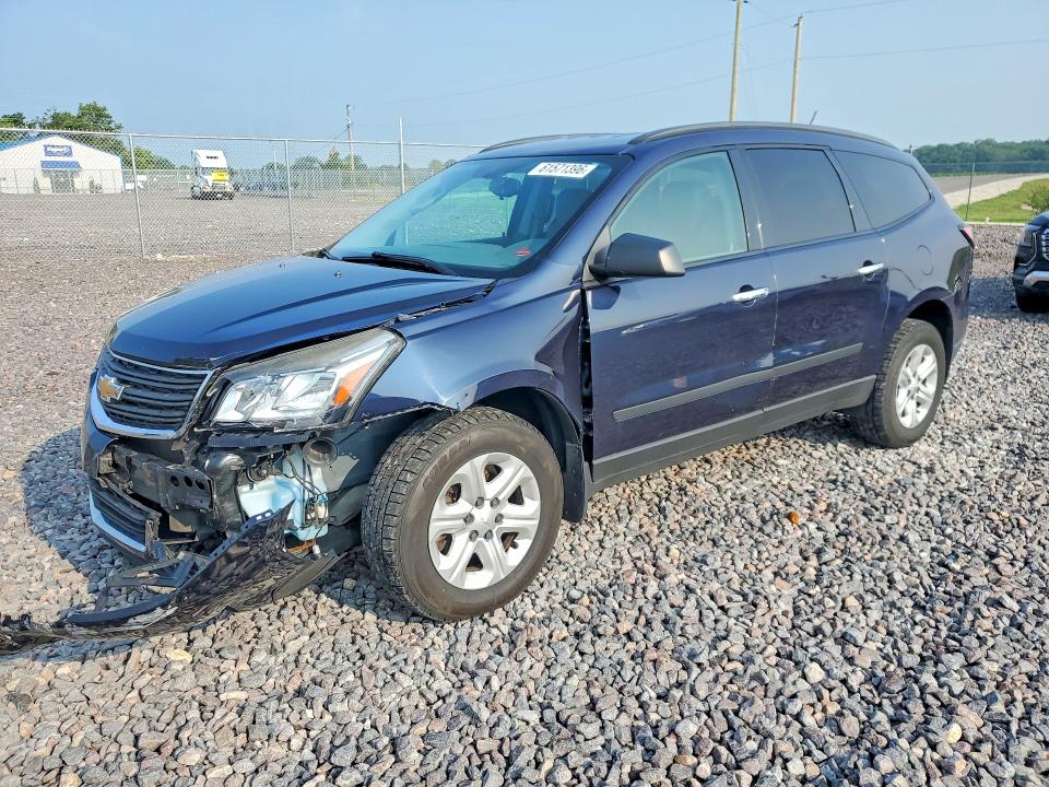 CHEVROLET TRAVERSE 2015 with VIN 1GNKRFKD1FJ213633 - Photo from auction