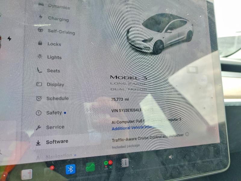 Снимка 9 от търг – 2020 TESLA MODEL 3 с VIN 5YJ3E1EB4LF741675