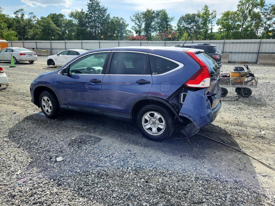 Photo 2 from auction – 2012 HONDA CR-V with VIN 5J6RM3H34CL036380