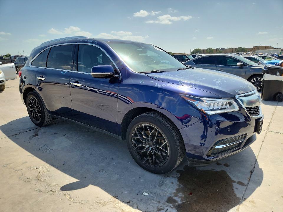 Photo 4 from auction – 2016 ACURA MDX with VIN 5FRYD3H96GB006875