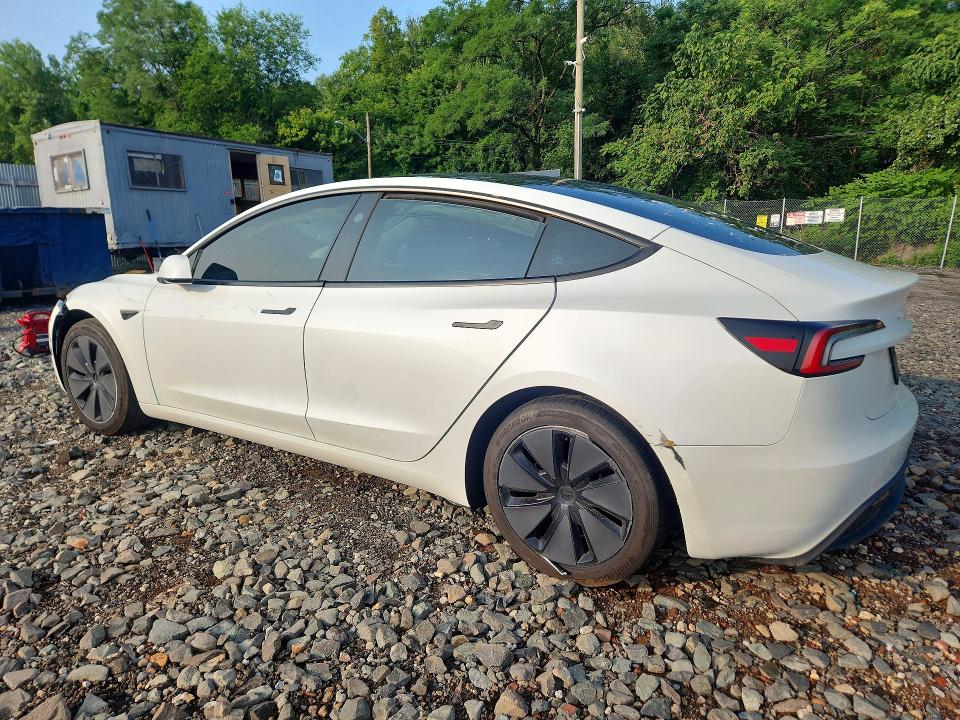 Photo 2 from auction – 2025 TESLA MODEL 3 with VIN 5YJ3E1EA5SF980397