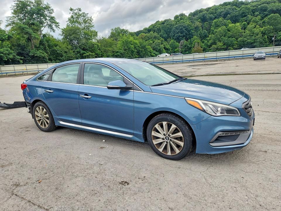 Photo 4 from auction – 2017 HYUNDAI SONATA with VIN 5NPE34AFXHH566639
