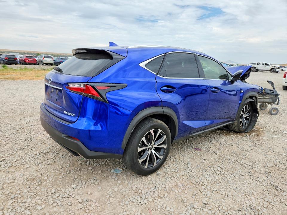Photo 3 from auction – 2017 LEXUS NX 200T with VIN JTJBARBZ7H2119246