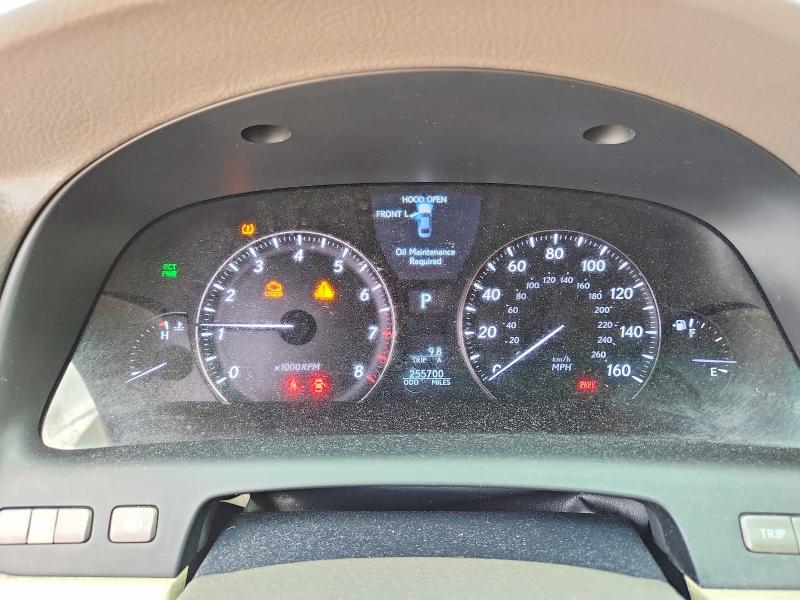 Photo 9 from auction – 2012 LEXUS LS with VIN JTHCL5EFXC5013889