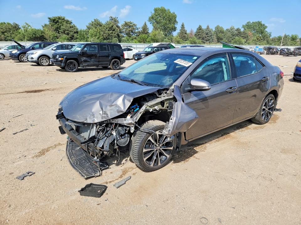 TOYOTA COROLLA 2018 with VIN 2T1BURHE4JC066933 - Photo from auction